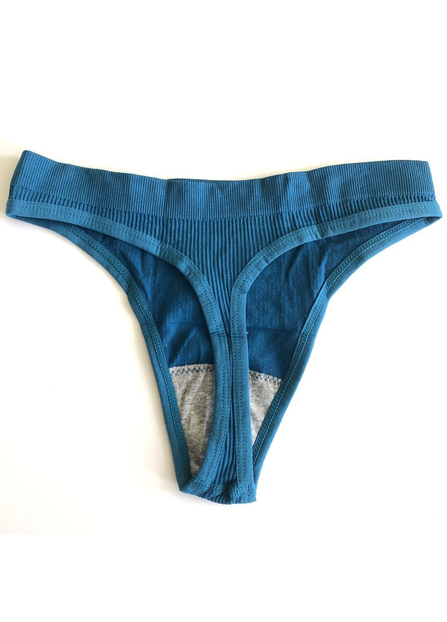 Жіночі трусики-стрінги труси в рубчик Honey Fashion Accessories L/XL бежевий (2-246) No Brand (313442713)