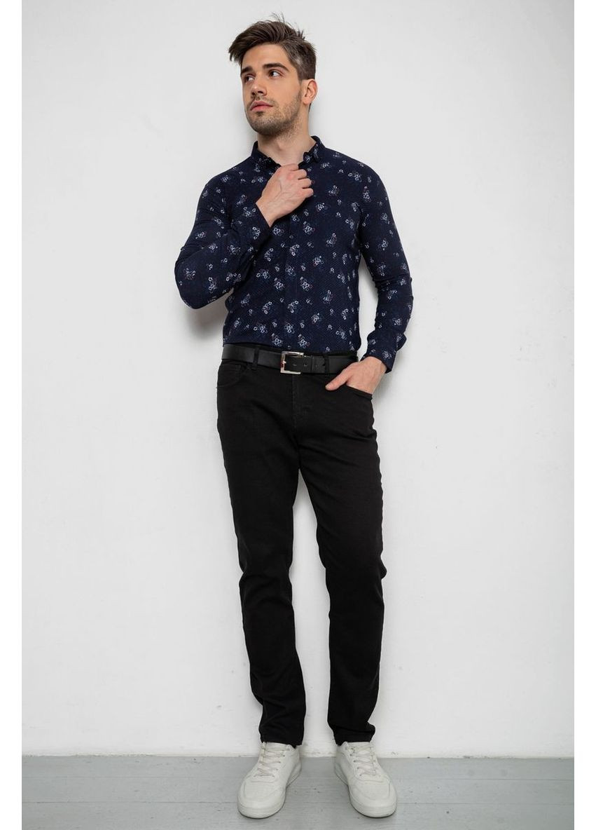 Темно-синяя рубашка Ager
