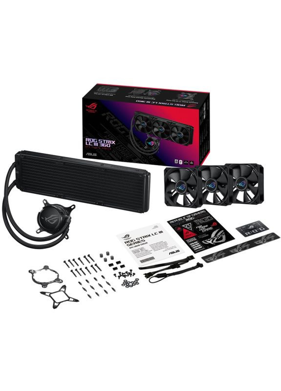 Система водяного охолодження ROG Strix LC III 360 (90RC00T0-M0UAY0) Asus (323100542)