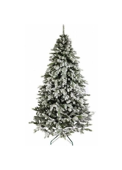 Новогодняя елка искусственная литая Ковалевская заснеженная 210 см Зеленая 4829223200211 Siga Group (317303126)