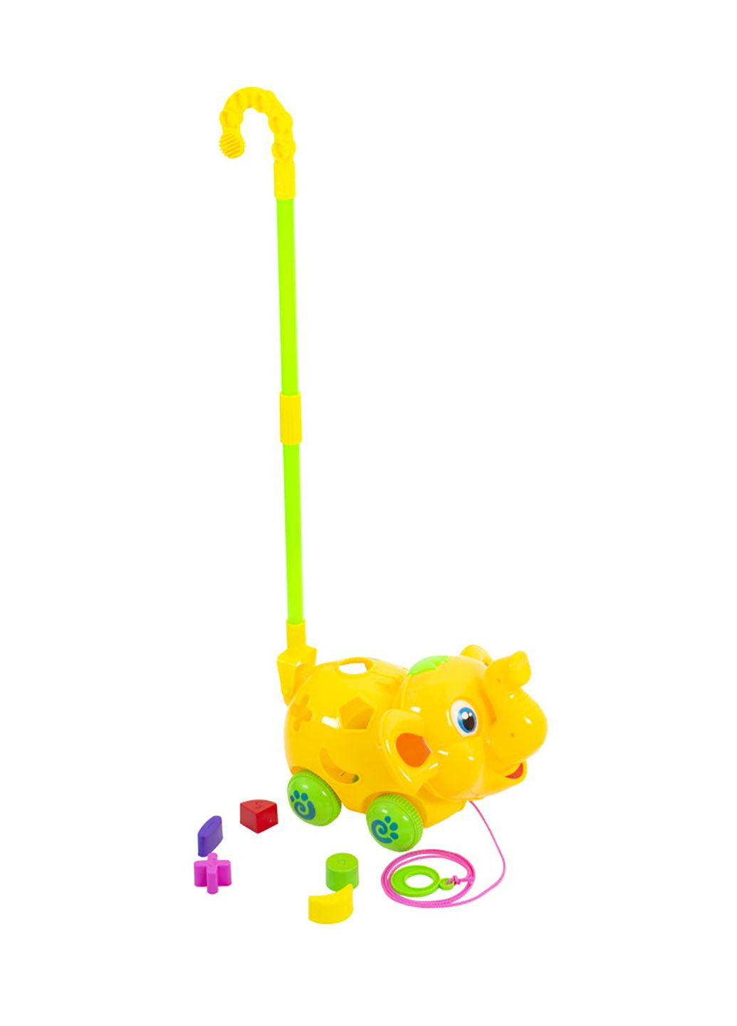 Дитяча іграшка-каталка колір різнокольоровий ЦБ-00204535 Baby Team (292706620)