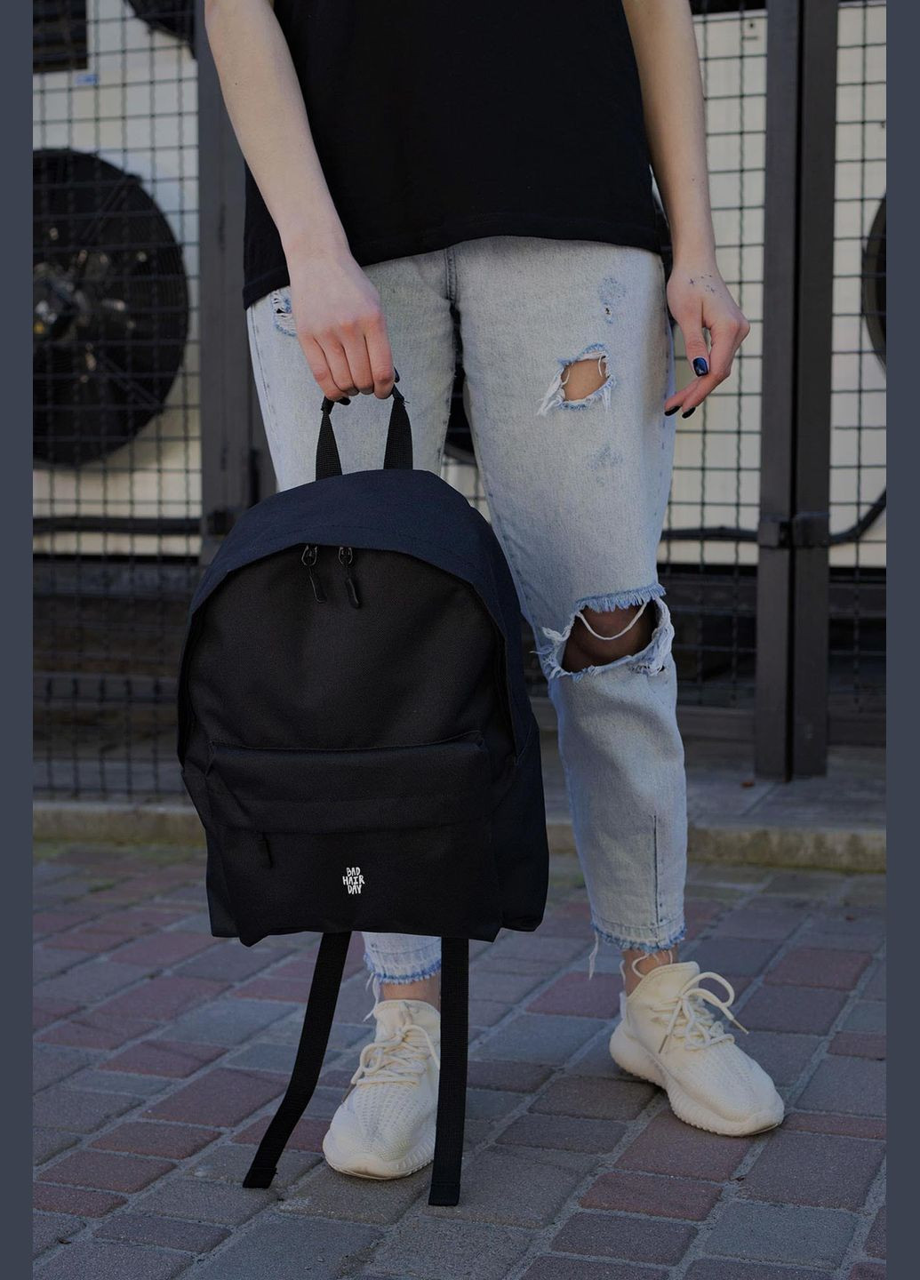 Жіночий Повсякденний Рюкзак Шкільний Compact З Принтом BadHair Without (345565105)