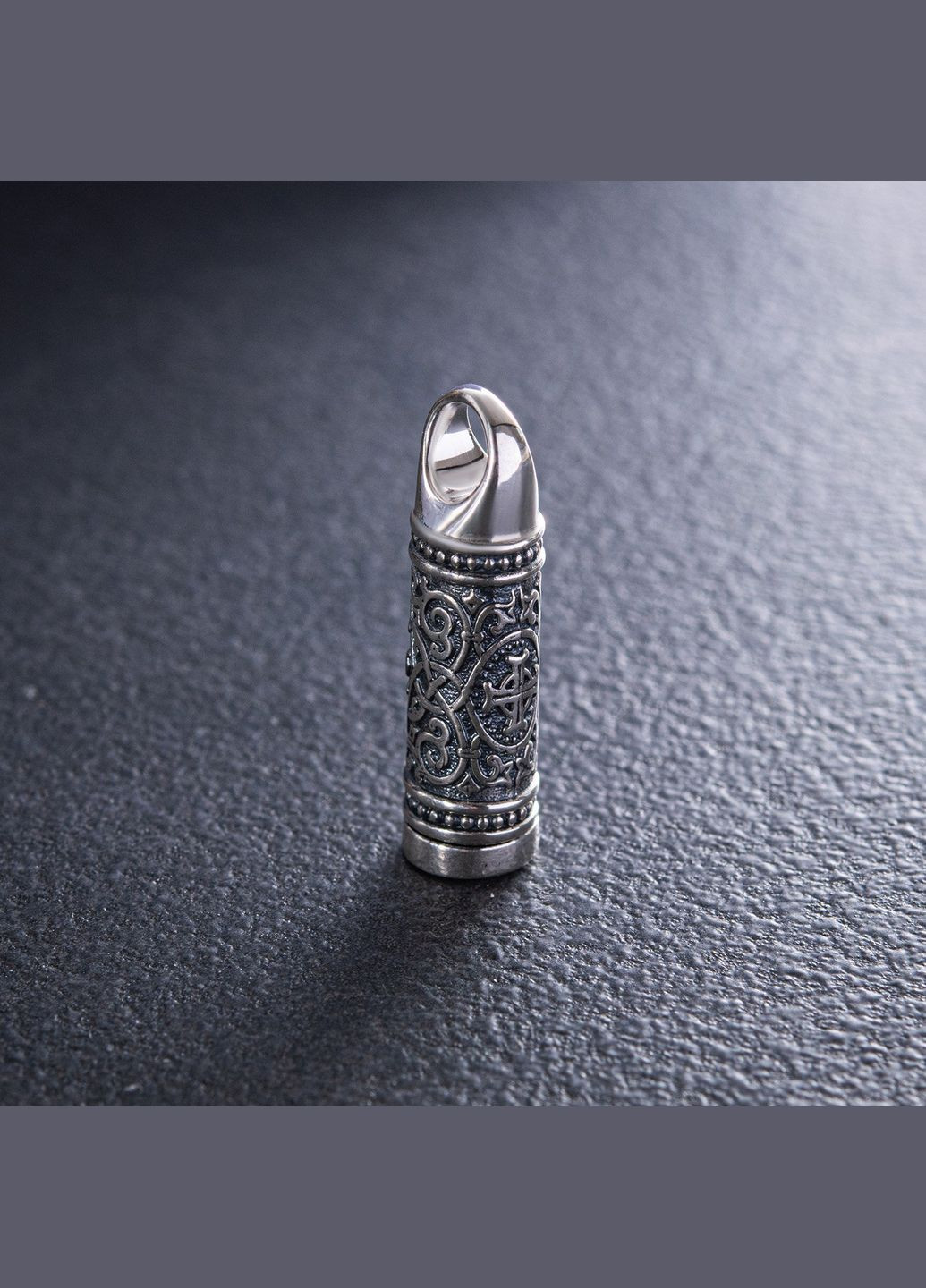 Срібний кулон мощевик Хризма 133086 Oniks (264022522)