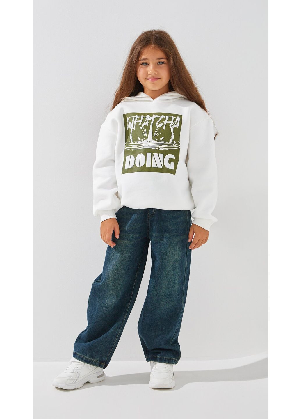 Джинси для дівчинки 25302 134 см shop (2000999161889) Moyaberla Baggi (362307453)