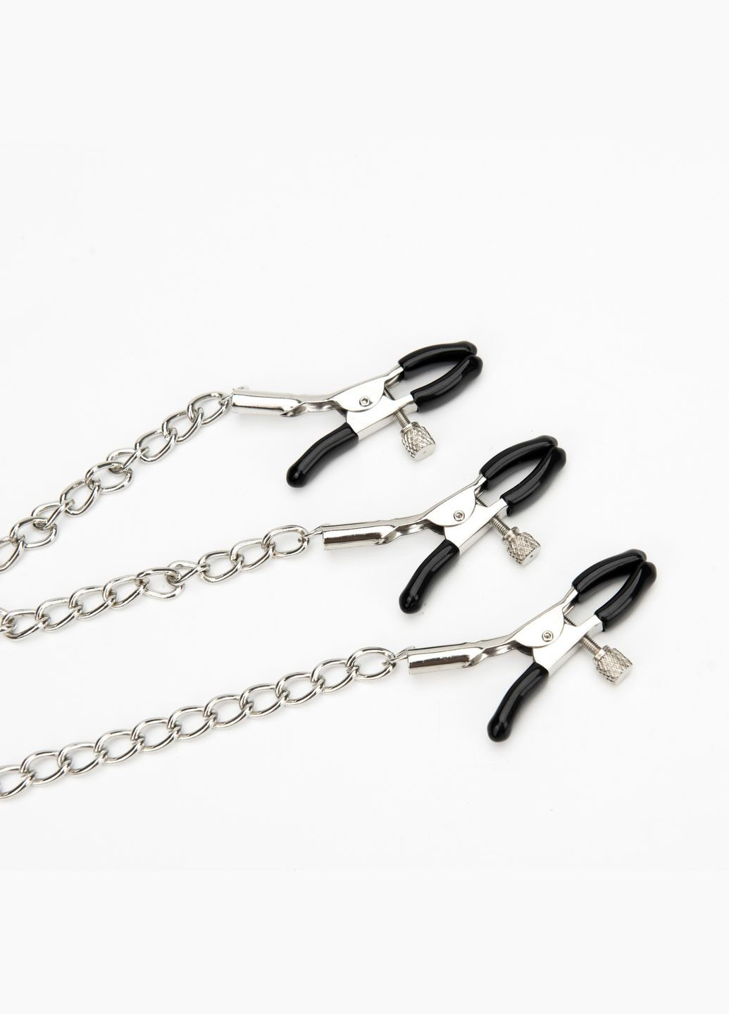 Потрійні затискачі для сосків та клітора зажими на соски NDS (337169377)