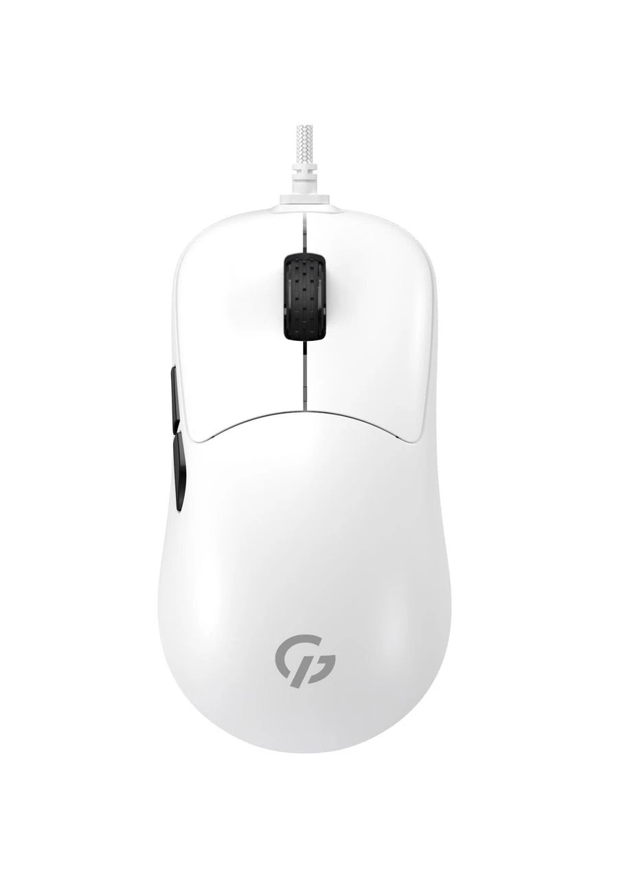 Мышь GM690W White, оптический сенсор, 800-10000 dpi, 6 кнопок, проводное подключение GAMEPRO (342400838)