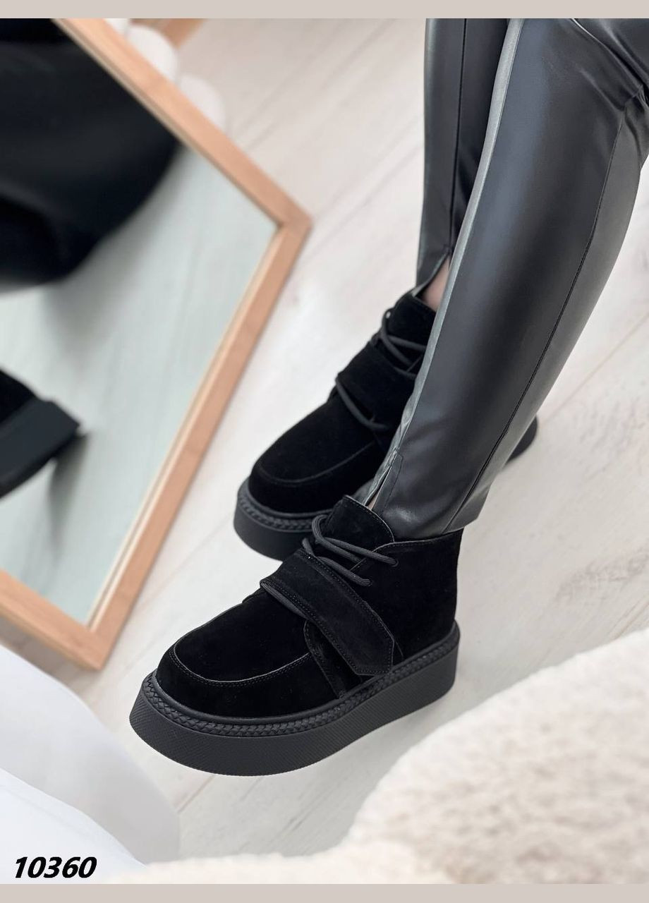 Зимние ботинки Vakko из натуральной замши