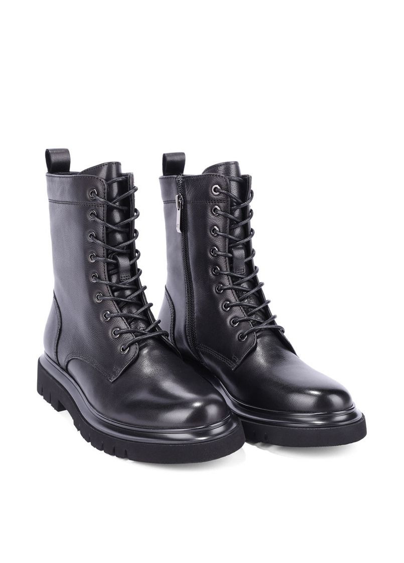 Жіночі Черевики AT0146R-793-777 Чорний Шкіра Attizzare (368754181)