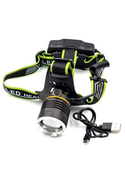 Фонарь налобный с датчиком движения Police BL-8003-P50, фонарик, налобный фонарик с usb зарядкой Bailong (364663776)