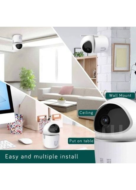 Смарт камера DI10 розумна Wi-Fi IP відеокамера поворотна Hoco (350890349)