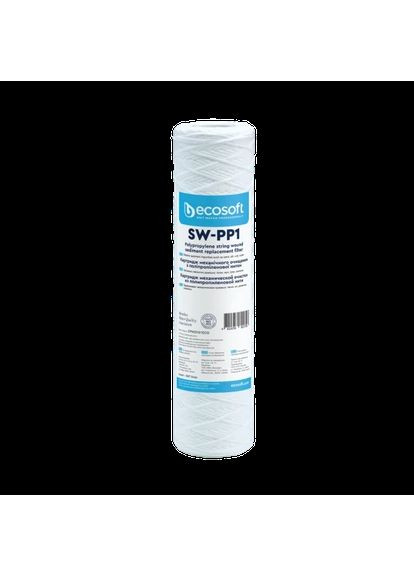 Картридж з поліпропіленової нитки 2,5"x10" 1 мкм (CPN25101ECO) Ecosoft (361446872)