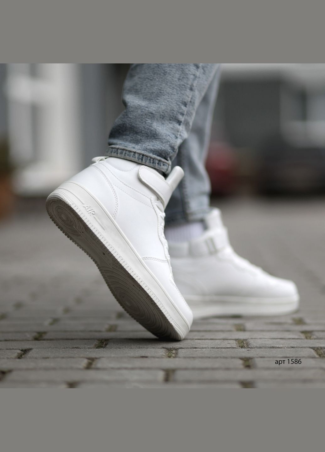 Білі Зимовий зимові кросівки чоловічі hight white Stilli Force