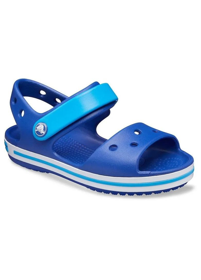 Синие повседневные сандалии crocband sandal 1-32.5-20.5 см cerulean blue/ocean 12856 Crocs