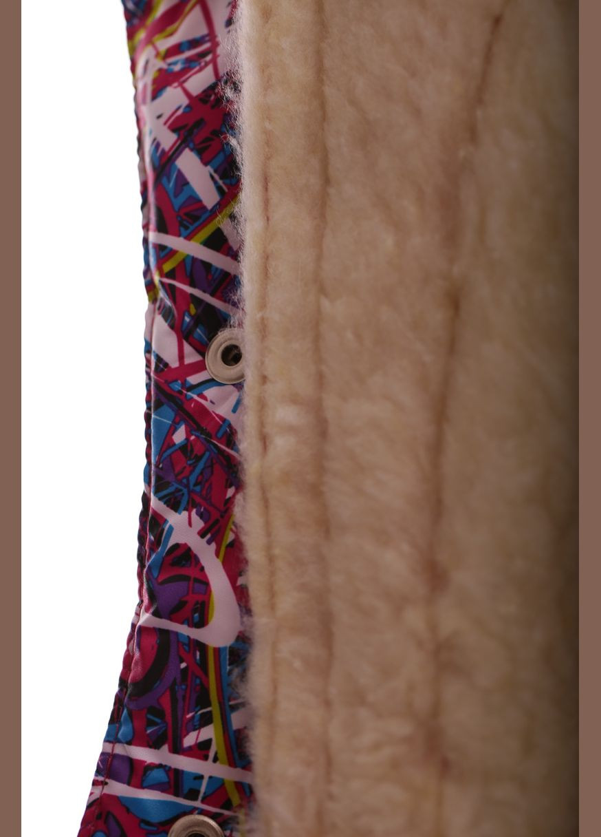 Рожевий зимній комбінезон для дівчинки на холлофайбері рюша малиновий 104 см (28693) BABYKROHA