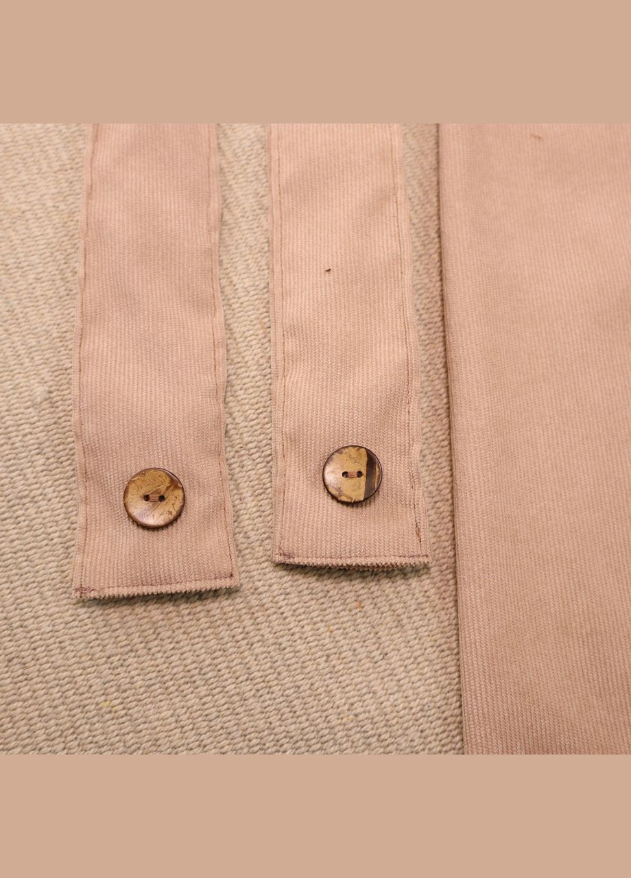 Бежевые праздничный, повседневный, кэжуал демисезонные прямые брюки No Brand