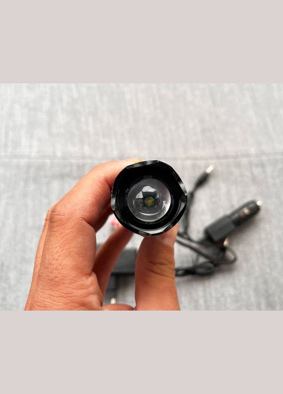 Мощный фонарь для велосипеда с аккумулятором BL T8626 T6 вело фонарик с креплением аккумуляторый 18650 Zoom X-Balog (297331944)