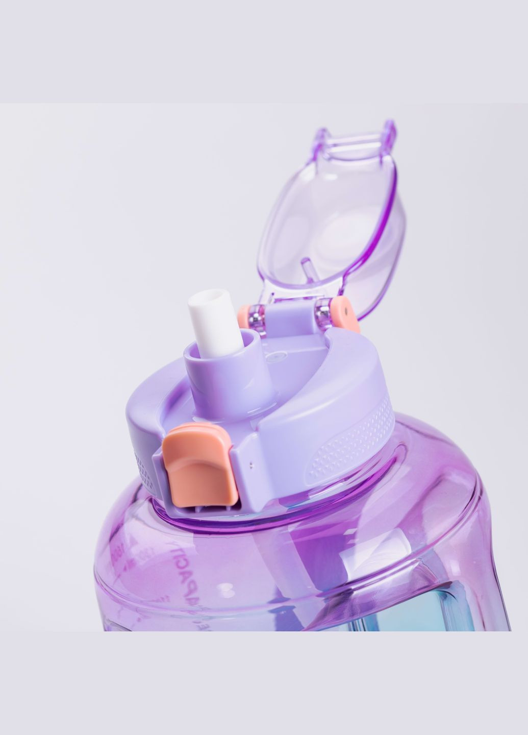 Бутылка для воды спортивная с трубочкой 1,5л Yiwu (320171486)