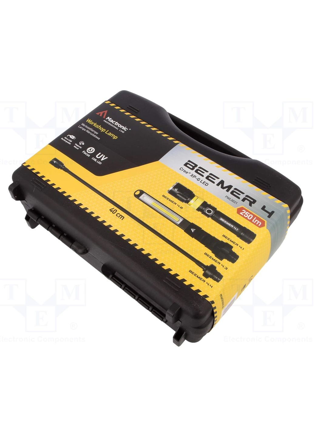 Фонарь профессиональный Beemer 4 (350 Lm + UV 390 nm) Ultraviolet Focus USB Rechargeable (PWL0021) No Brand (314961626)