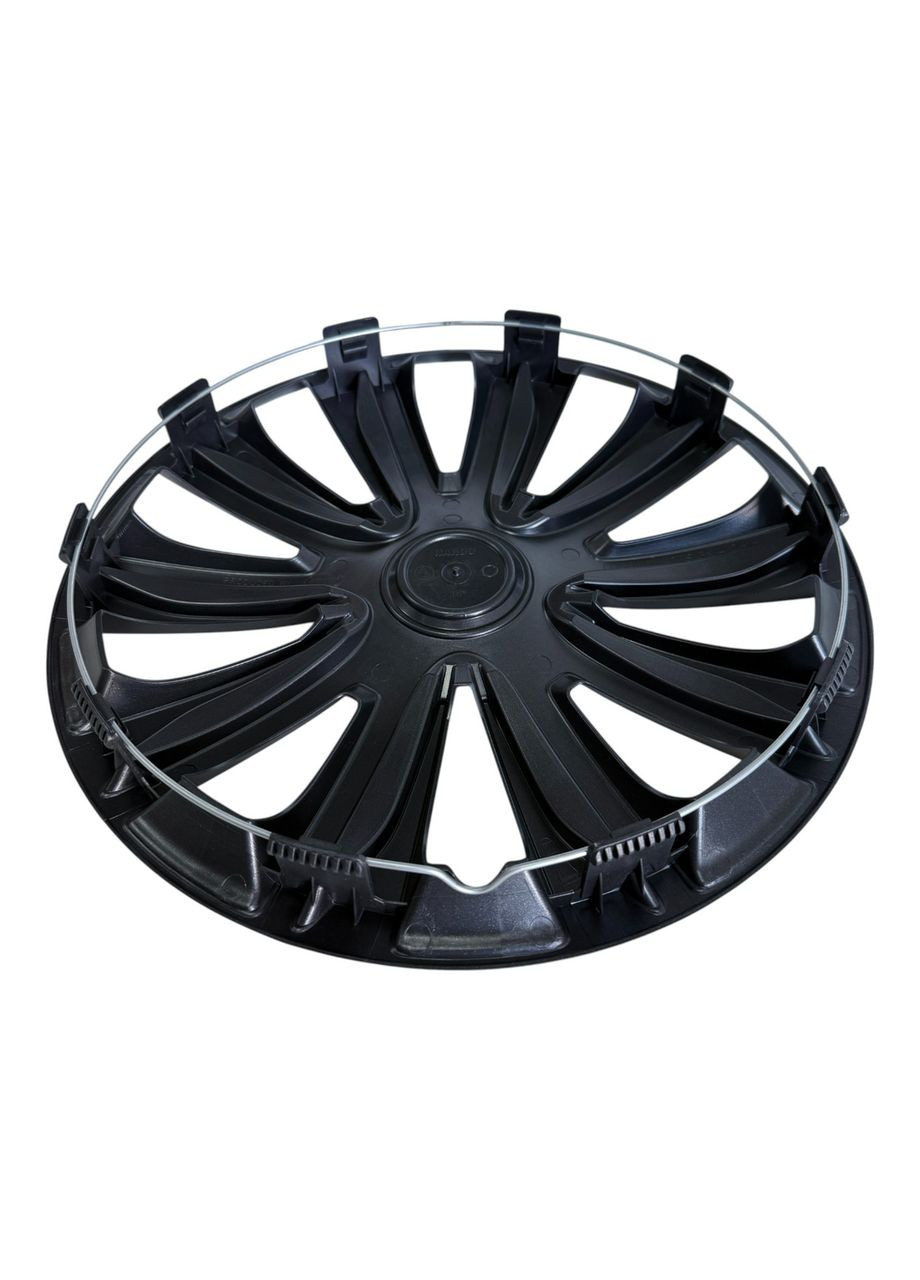 Ковпак на колесо Nardo Silver Black R14 ковпаки на диски Нардо Сільвер Блек Р14 No Brand (364463747)