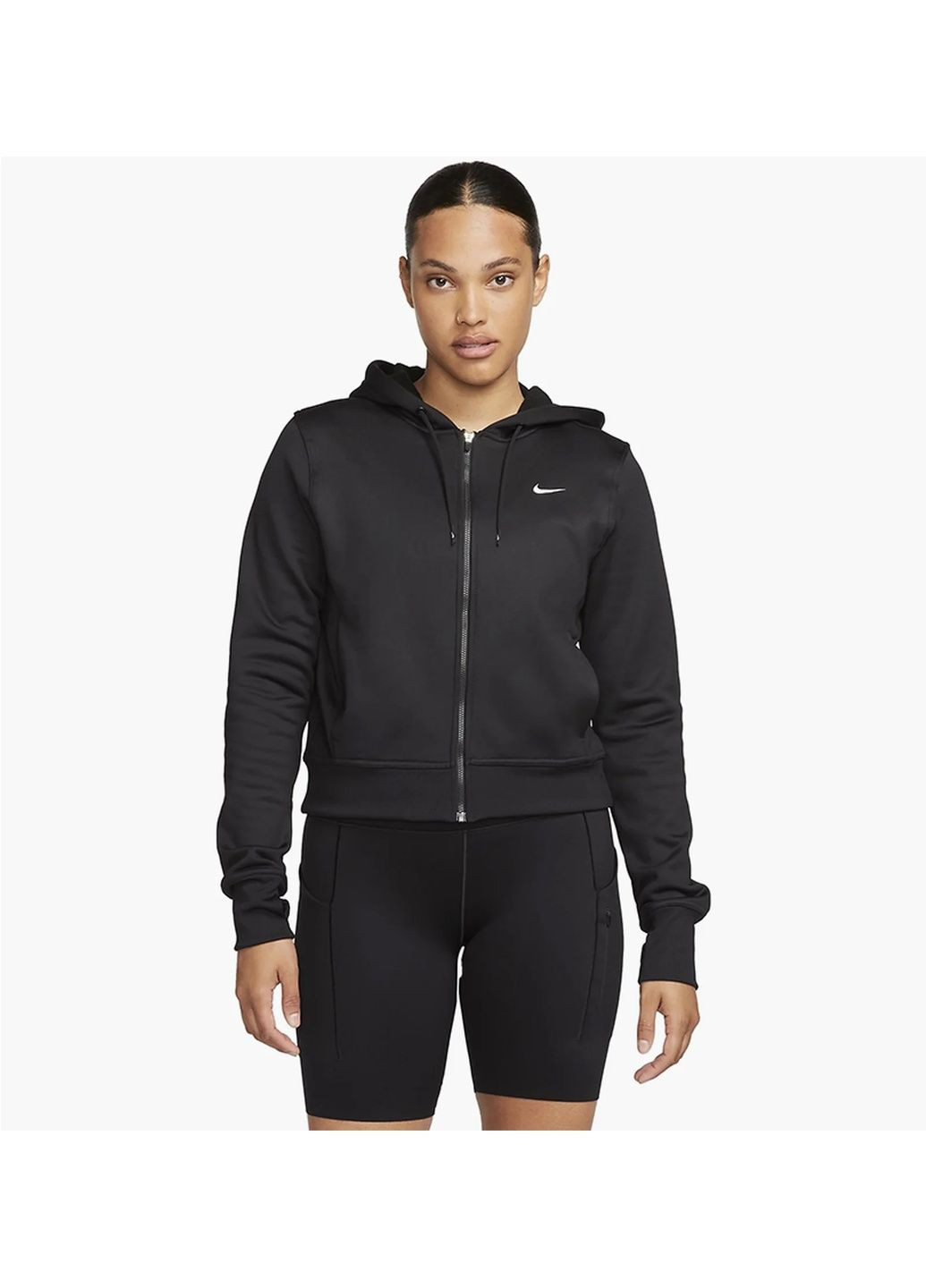Толстовка жіноча Therma-Fit One Full-Zip Hoodie Black Nike (365962403)