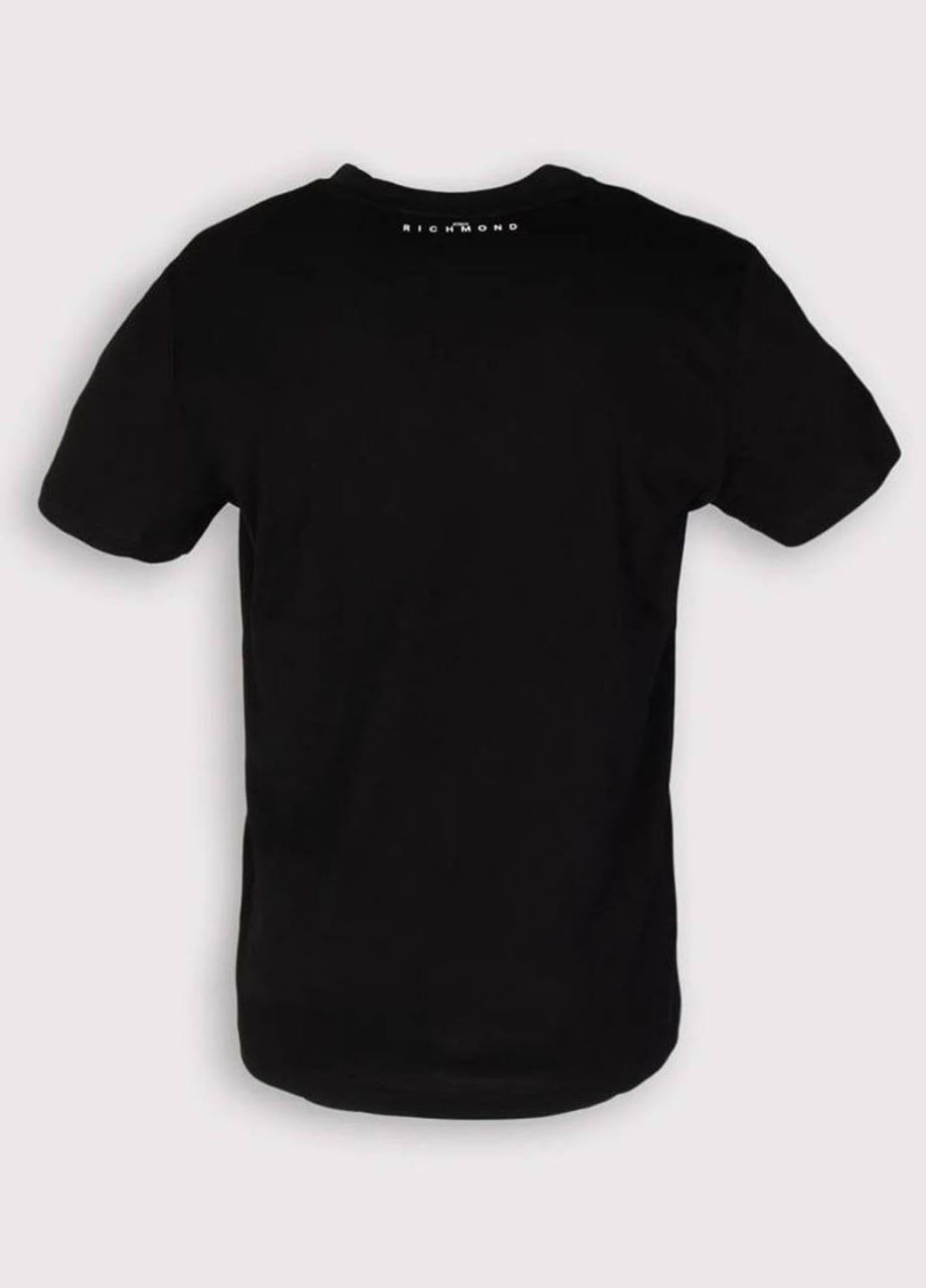Черная футболка с коротким рукавом Richmond