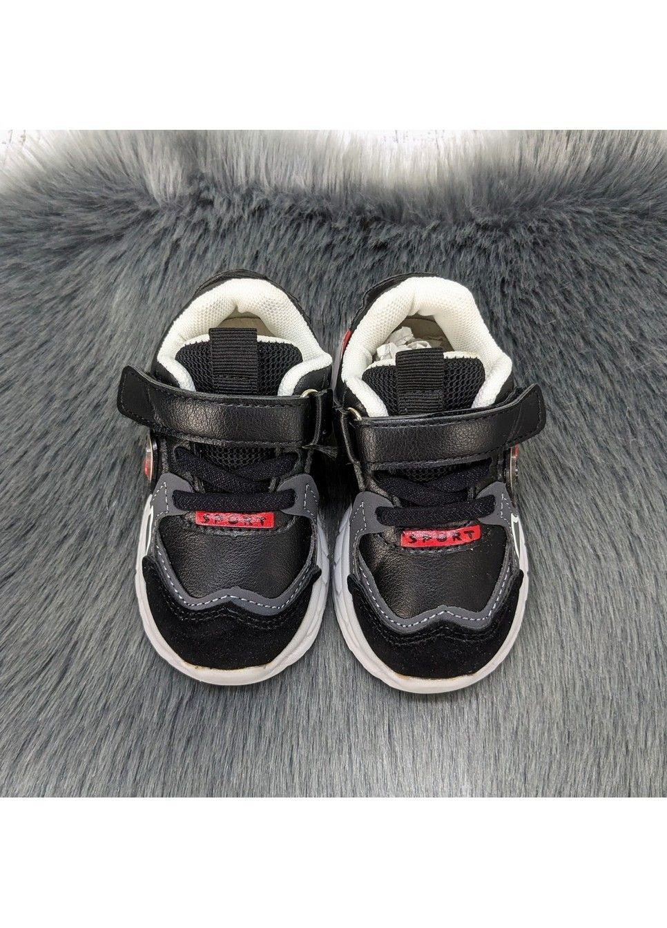 Черные демисезонные кроссовки подростковые BBT