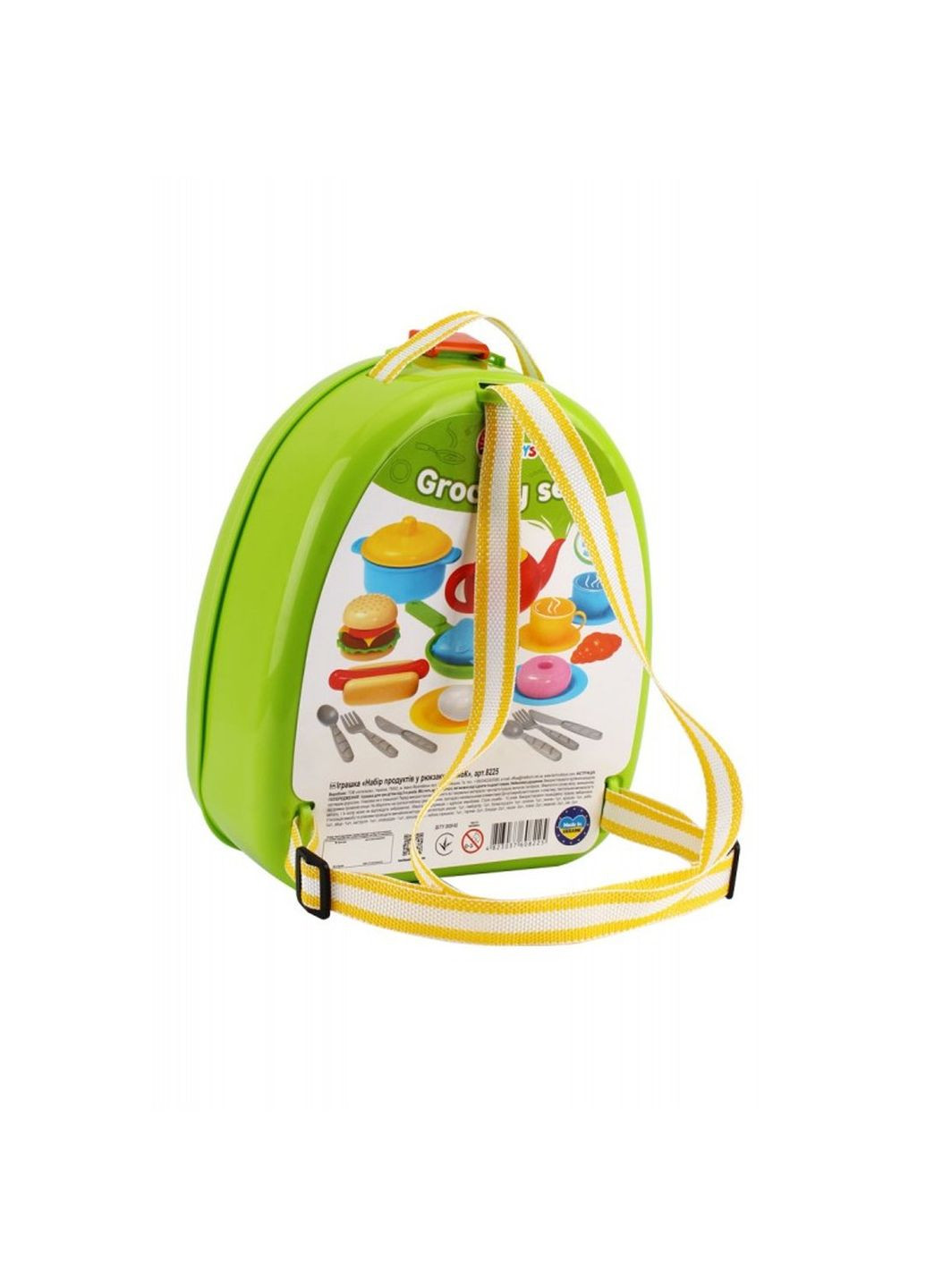 Іграшка «Набір продуктів у рюкзаку» колір різнокольоровий CB-00209099 ТехноК (314888230)