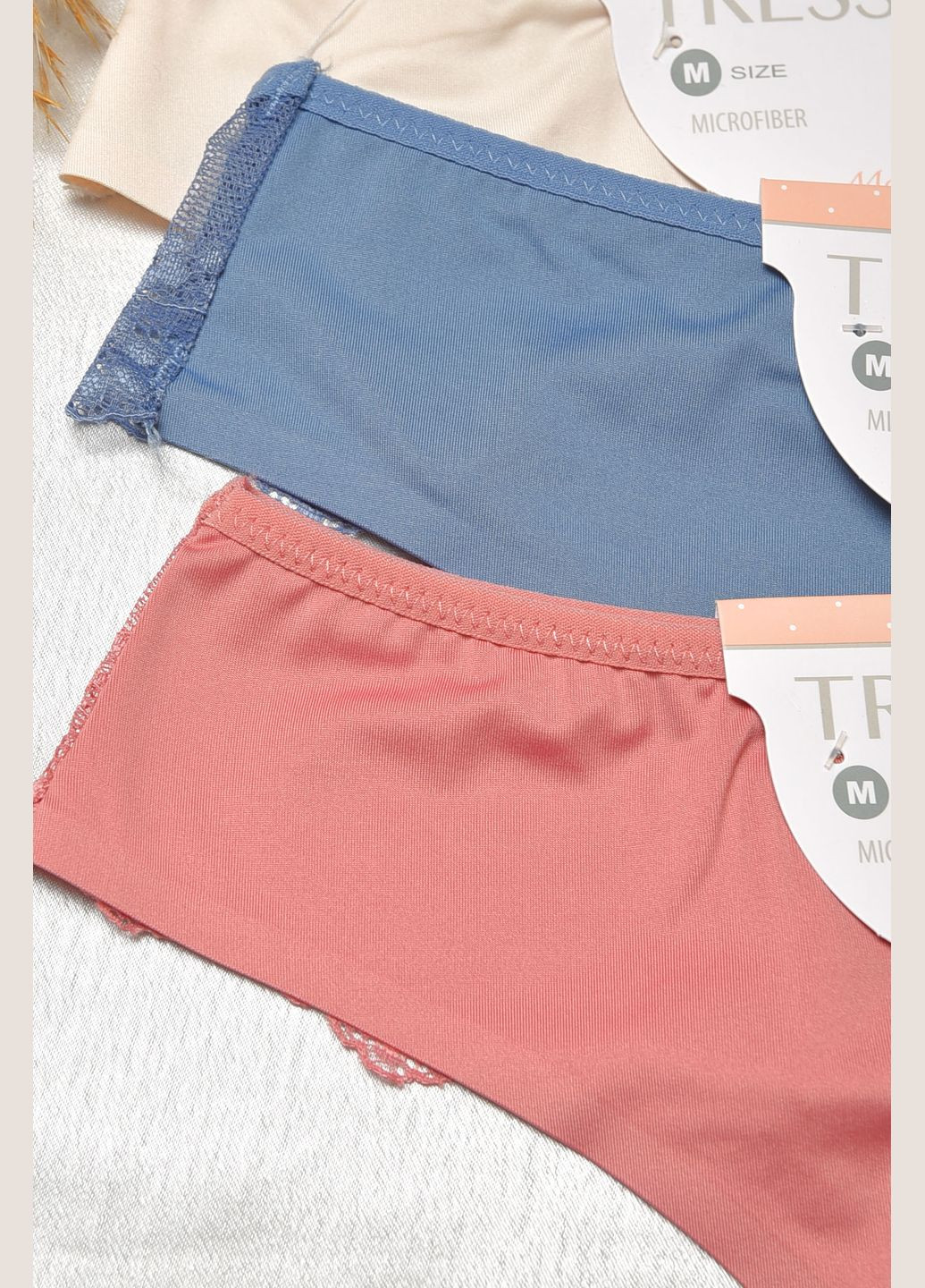 Набор трусов женских 3 штуки Let's Shop (303320482)