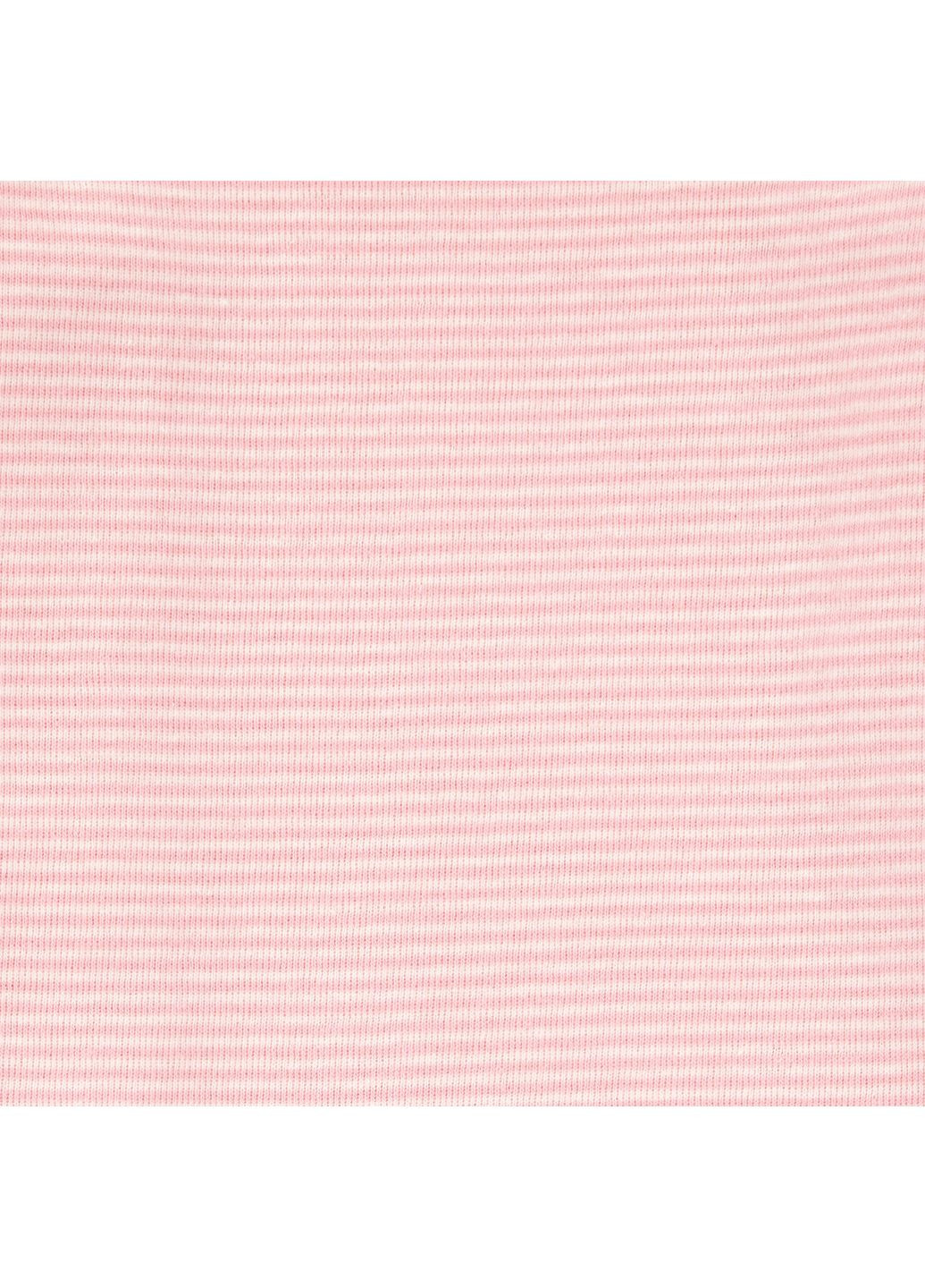 Розовый демисезонный комплект 3в1 2 боди, брюки для девочки 81-86 см (1t006510_24m) Carter's