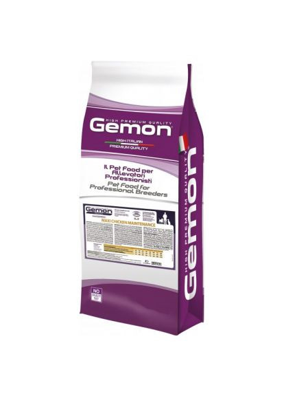 Сухой корм для собак Dog Maxi adult курица с рисом 20 кг (8009470005647) Gemon Dog Maxi adult курка з рисом 20 кг (370020818)