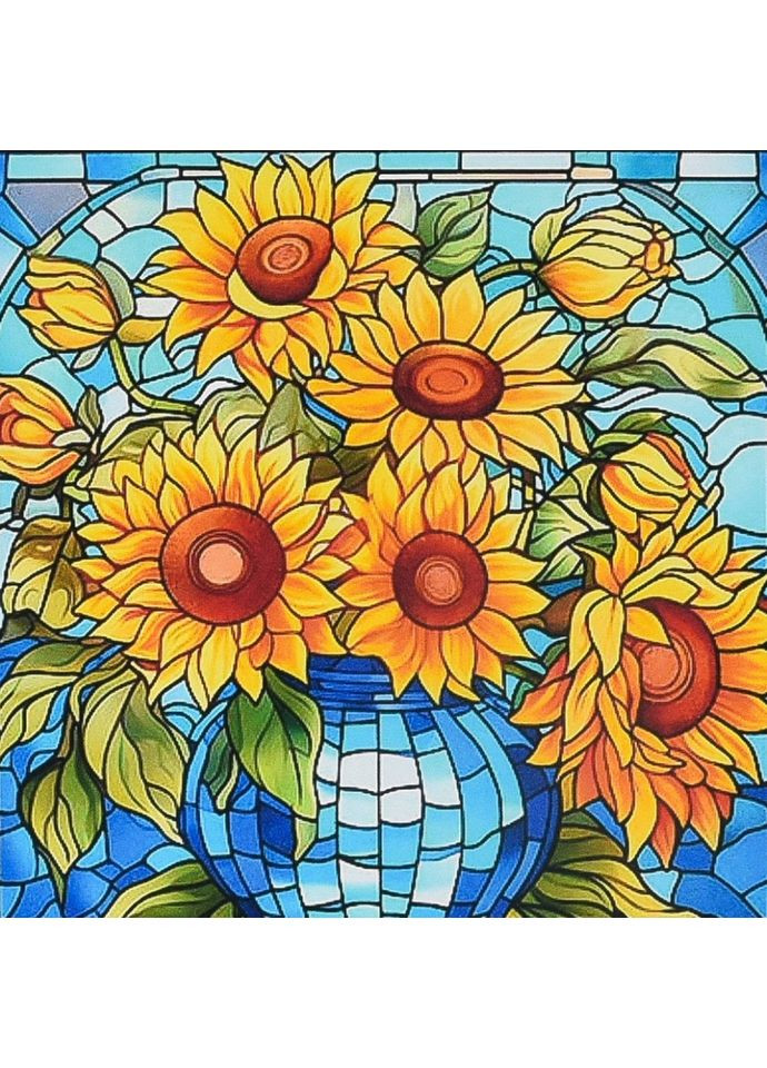 Алмазная мозаика "Ваза солнечного настроения" DEEX16295 неполная выкладка Strateg (366237716)