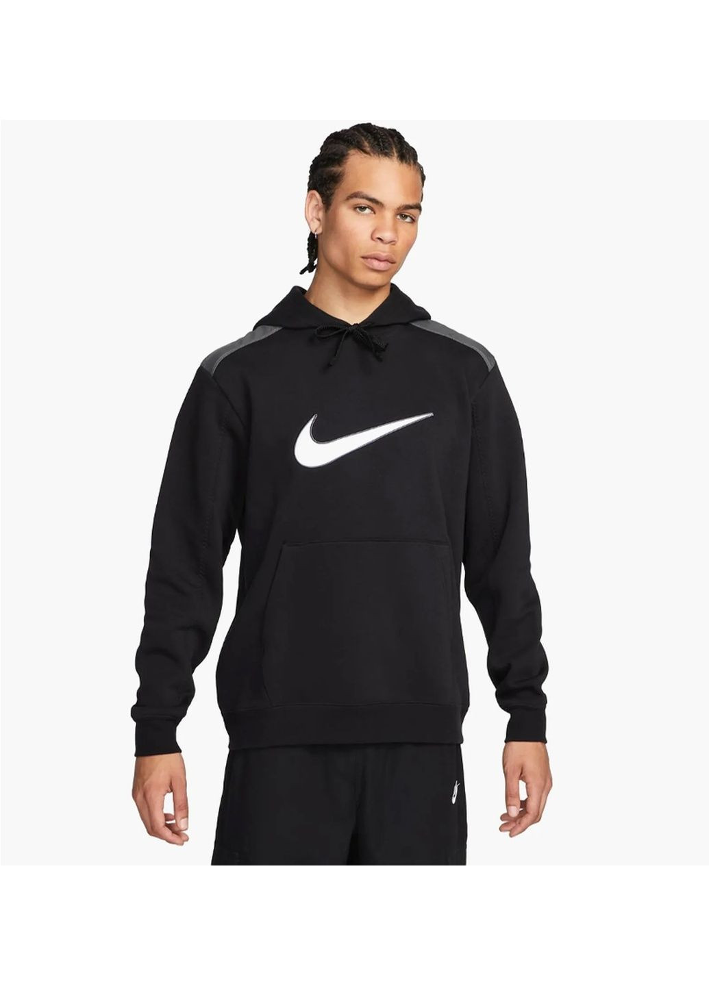 Худі чоловіче M Nsw Sp Flc Hoodie Bb Black Nike (364662441)