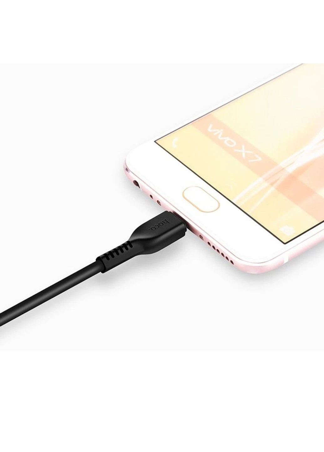 Кабель X20 USB to Micro 2A, 3m, PVC, TPE connectors, Black Hoco (391038557)