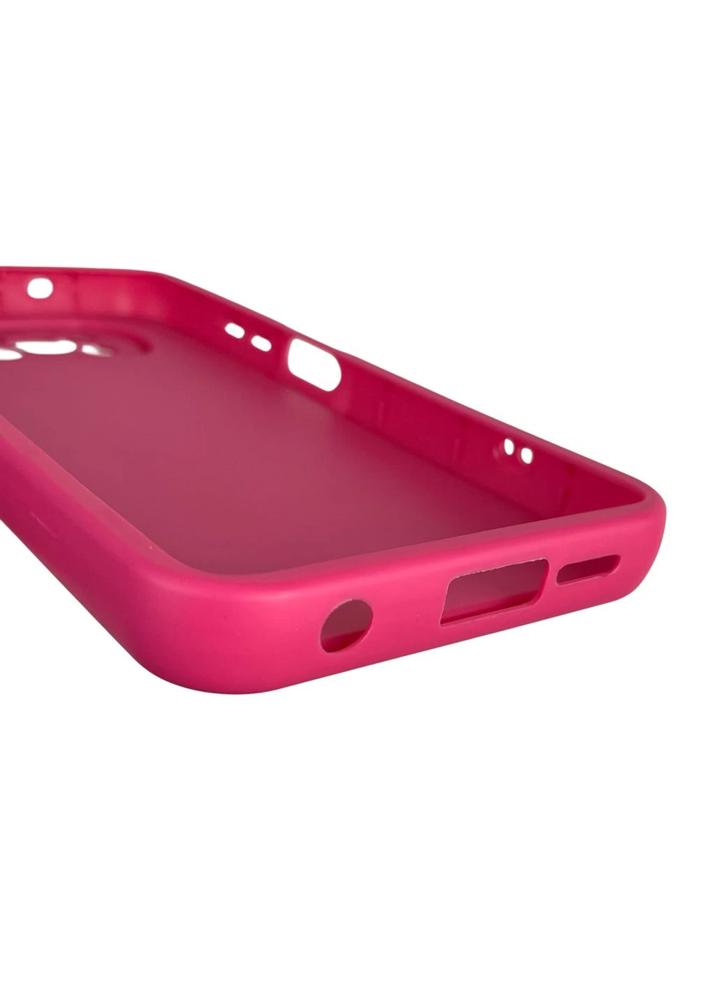 Чехол силиконовый оригинальный Soft Touch с 3D принтом милый мишка для Poco X3 Pro малиновый (Полная защита камеры) Xiaomi (377093649)