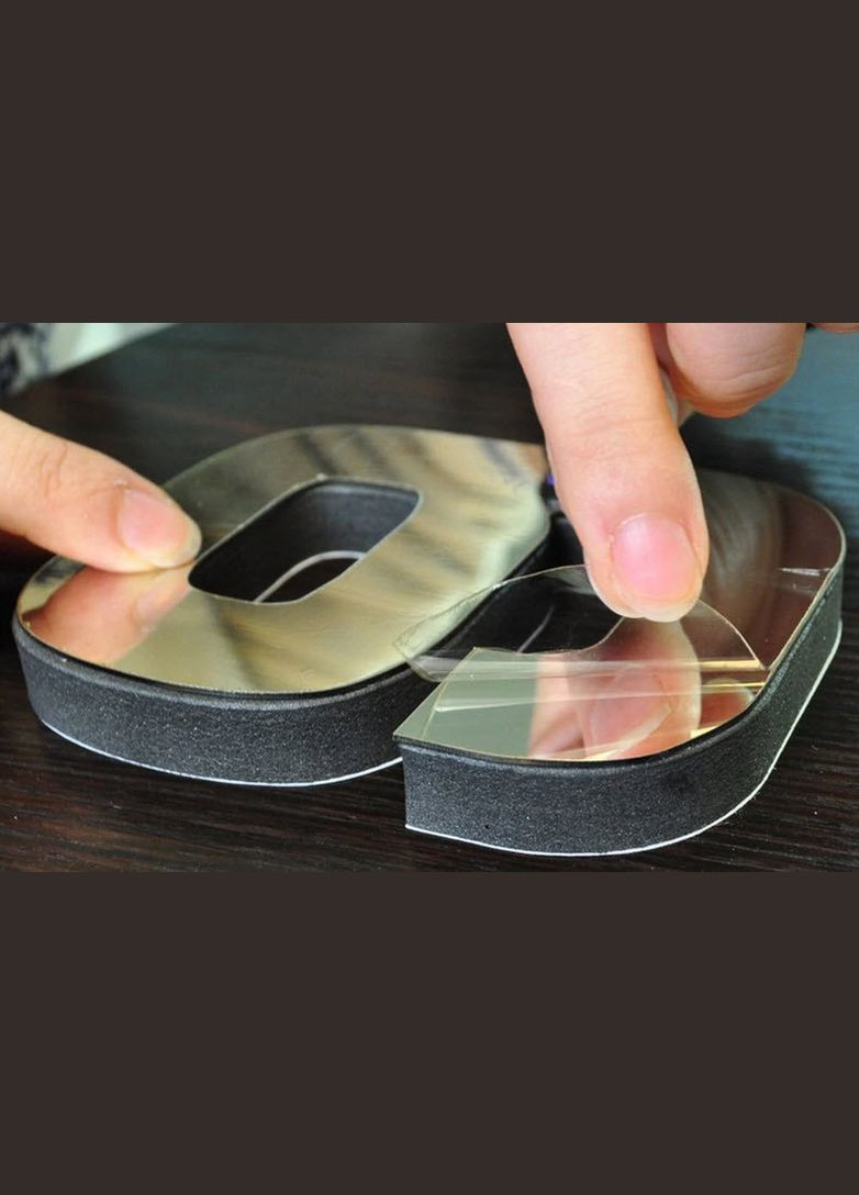 Часы настенные до 90см Арабские 3D цифры красные Б230-37' No Brand (302243123)