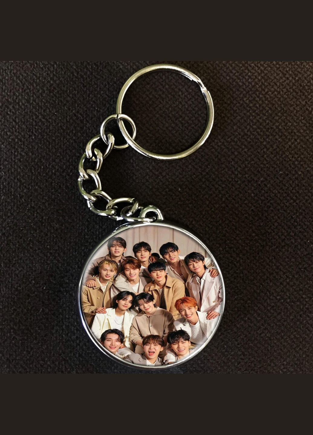 Брелок k pop SEVENTEEN #004 silver No Brand (327219893)