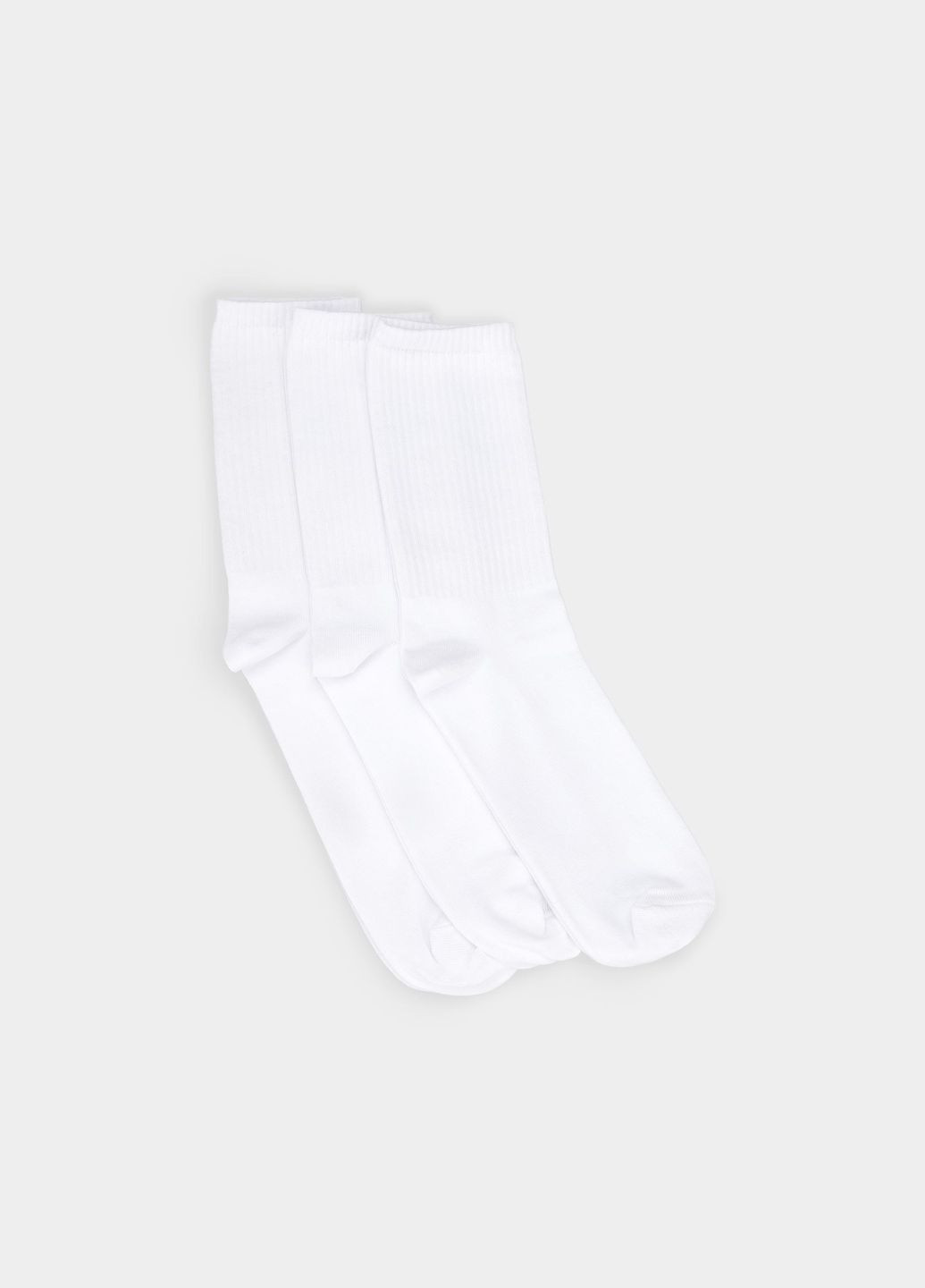 Білі набір шкарпеток міні 3шт Ейсік однотонні (301907876)