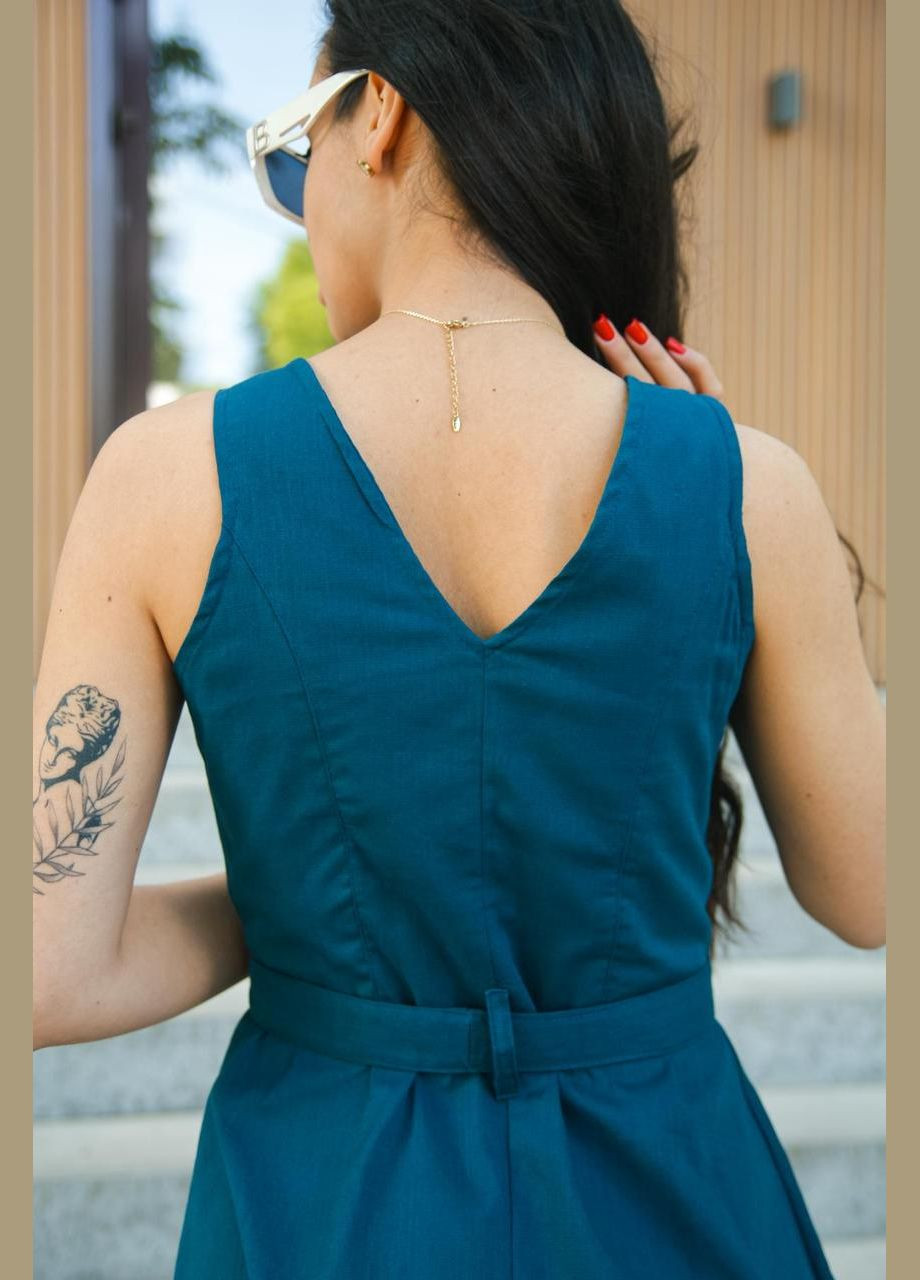 Летний женский лёгкий casual cарафан airy Intruder однотонный