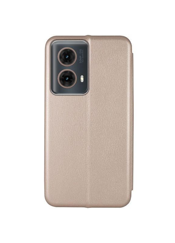 Кожаный чехол-книжка Classy для Motorola Moto G85 Gold No Brand (345561113)