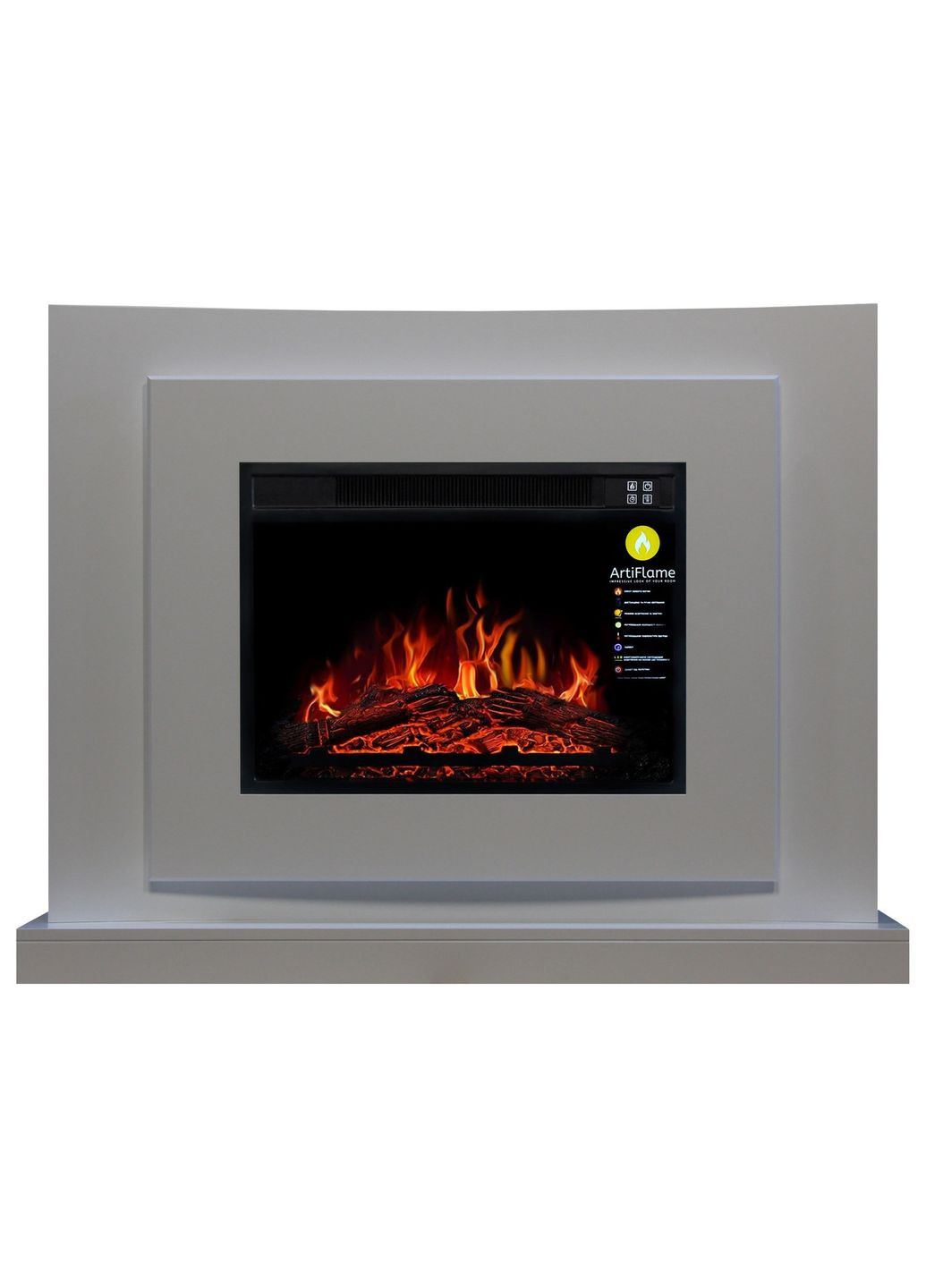 Камінокомплект LUCCA AF23S БІЛИЙ Б'ЯНКО зі звуком ArtiFlame (362456243)
