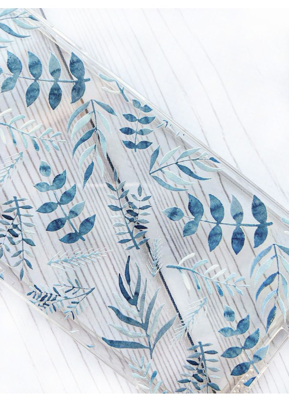 Чохол з потовщеними кутами на Xiaomi Redmi 14C / Poco C75 Рослинний фон (принт 276) Creative (355398581)