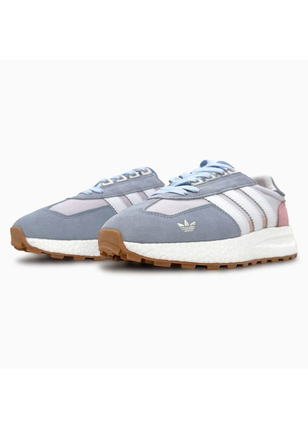 Розовые демисезонные кроссовки мужские adidas retropy e5 blue / pink адидас ретропи е5 No Brand