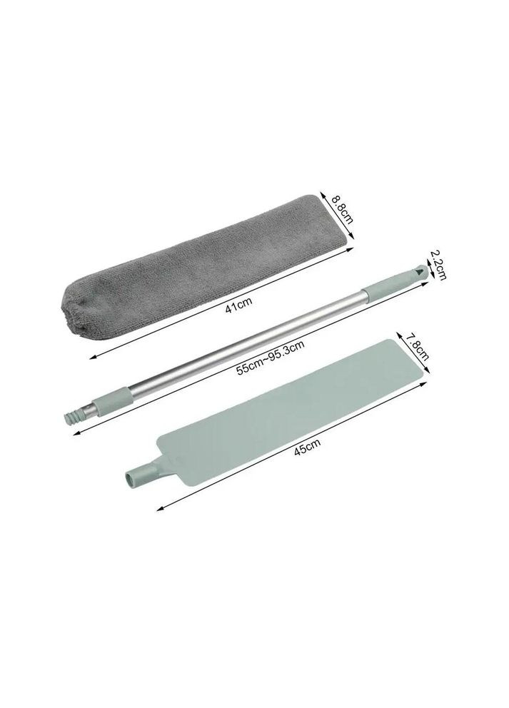 Набор щетка телескопическая для удаления пыли и микрофибровая ткань (AH0501_1) No Brand (371772642)