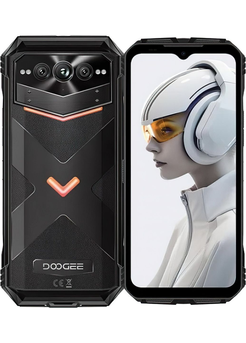 Смартфон 16/512GB Obsidian Black Doogee V Max Plus (314979395)