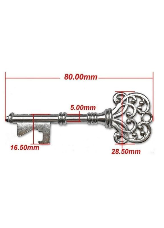 Уникальный брелок-открывачка в стиле старинного ключа (OK0007) No Brand (315885445)