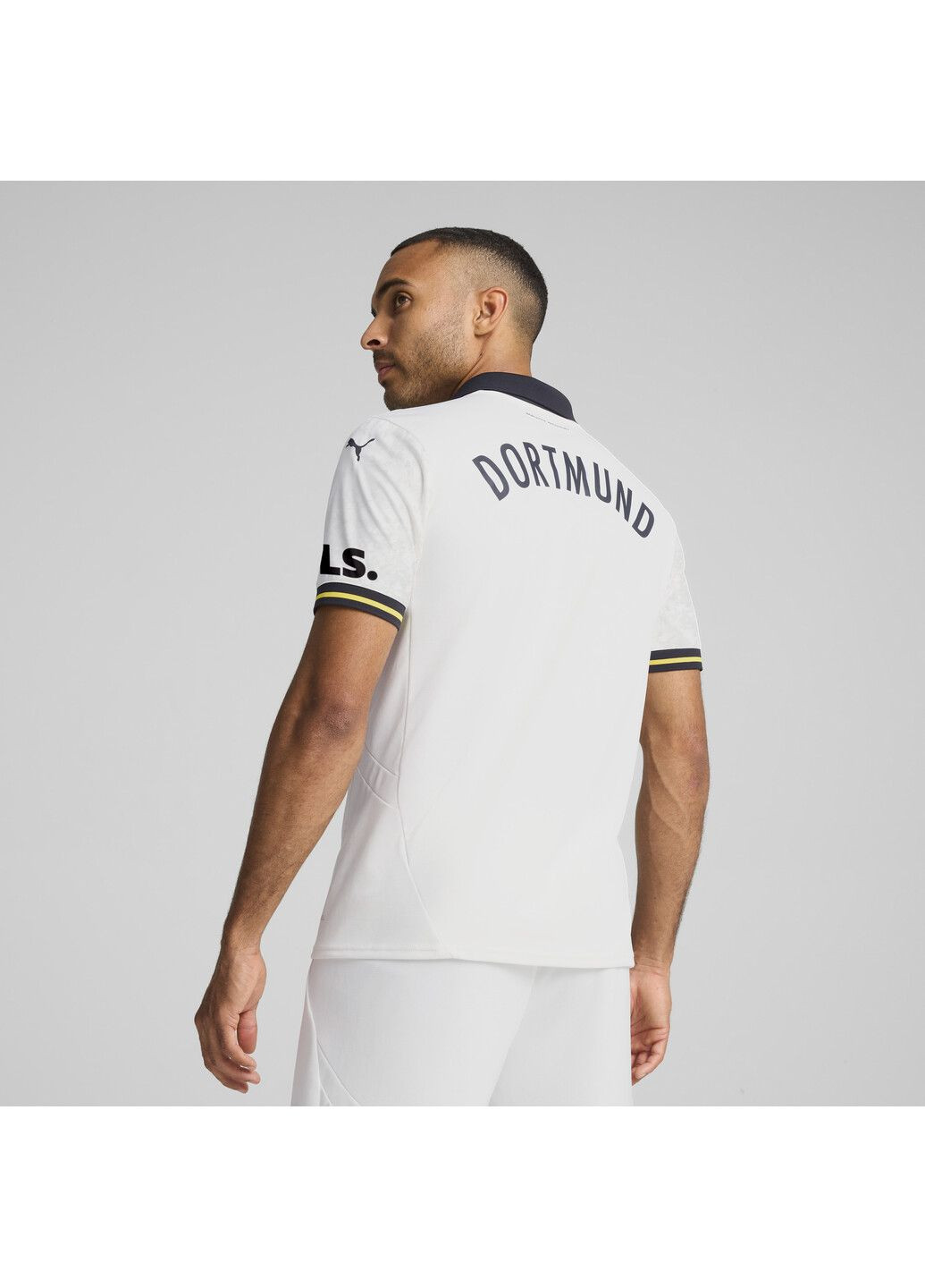 Белая футболка borussia dortmund 24/25 third jersey men Puma