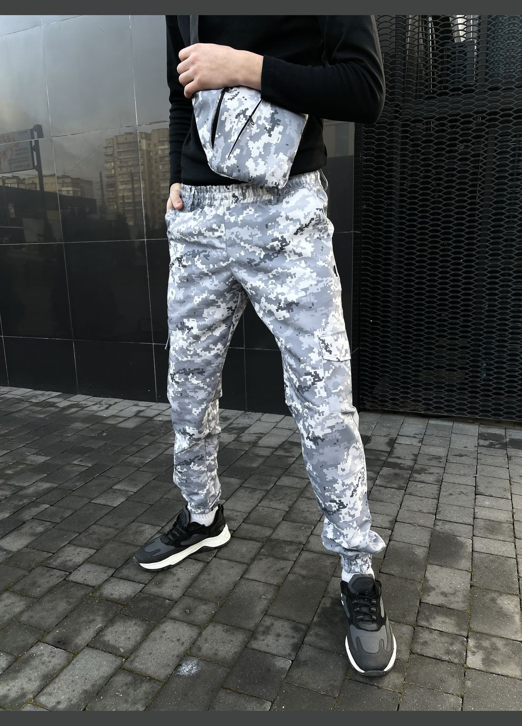 Штани Terra + кобура піксель світло-сірий Intruder (317444506)