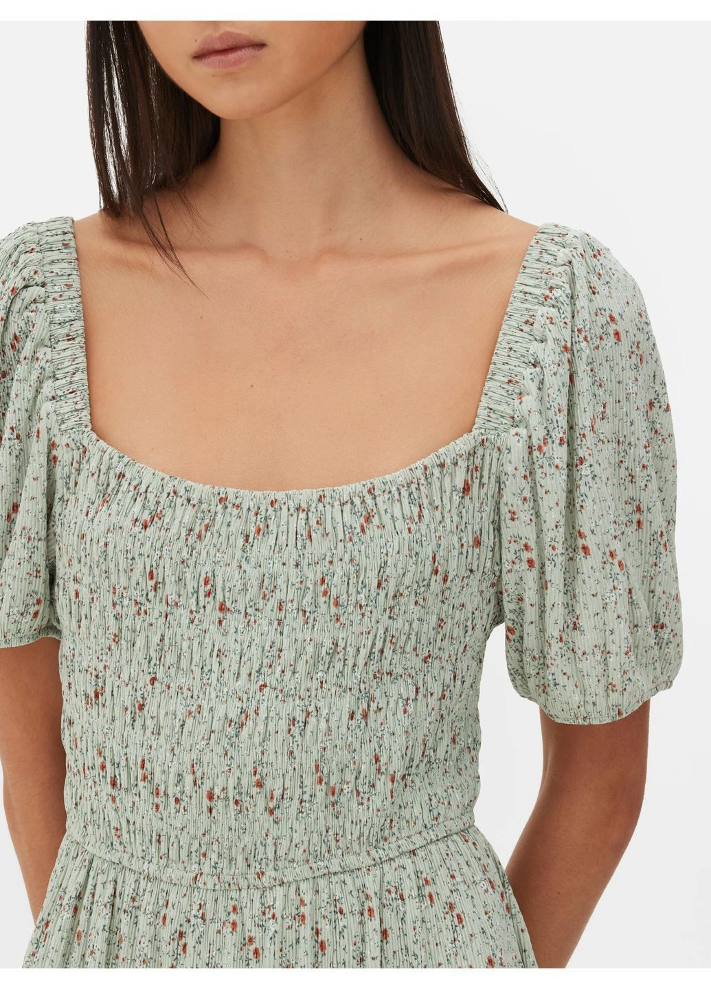 М'ятна сукня літо,м'ятний в візерунки, Primark