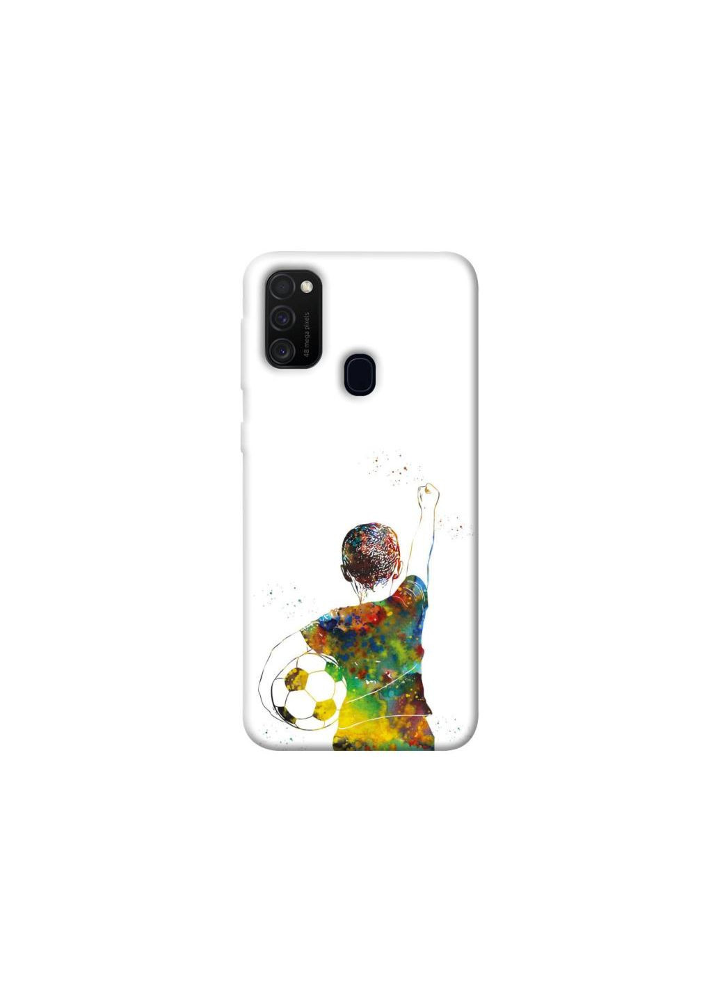 Чехол на Samsung Galaxy M21 Football Kids Frontalka (355328271)