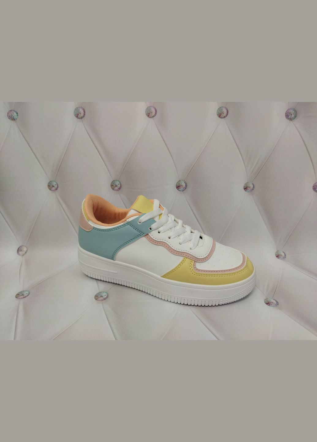 Кроссовки женские для девочки. Wangle белые демисезоны (284420196)